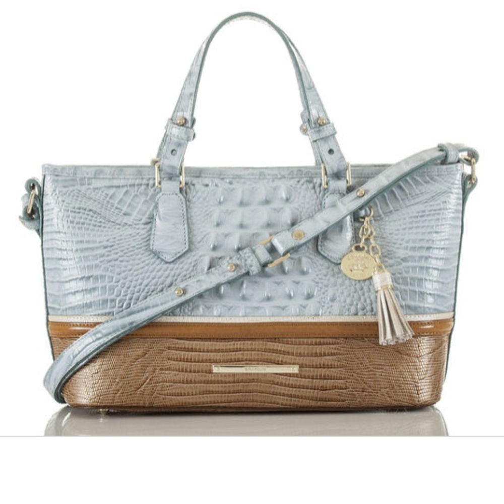 🆕Brahmin Mini asher Sky Viognier
